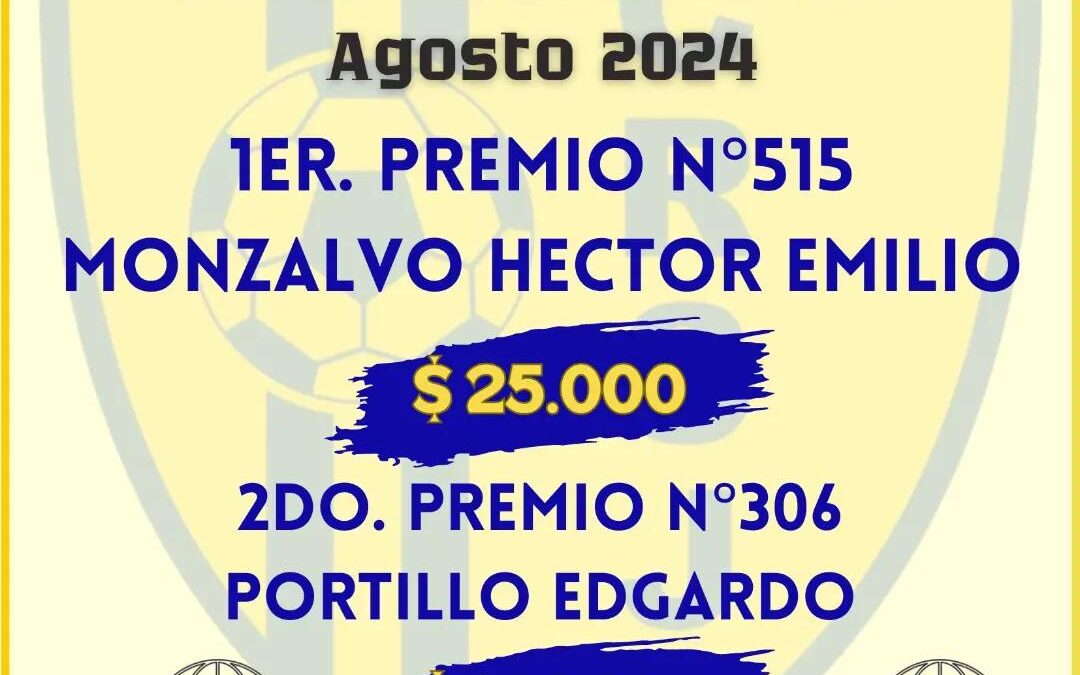 Sorteo Mensual de socios